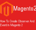 how to create custom event in magenot 2