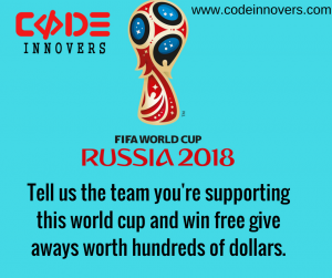 Fifa World Cup 2018 Giveaways by CodeInnovers