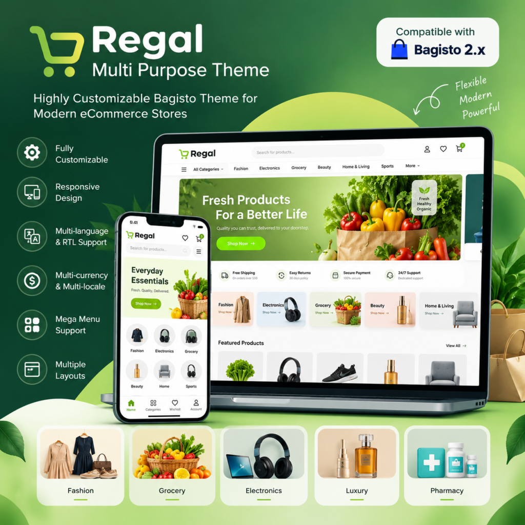 Regal Multi Purpose Theme Bagisto2